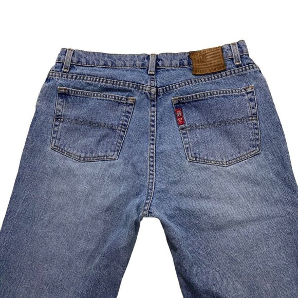 Vintage Y2K 90s Polo Ralph Lauren Saturday Jean Light Wash Sz 34x30 100% Cotton - Picture 10 of 16
